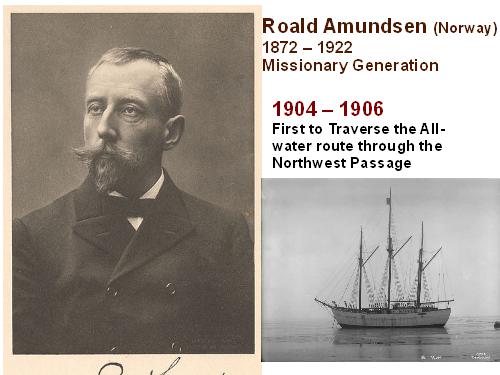 Amundsen and the Northwest Passage