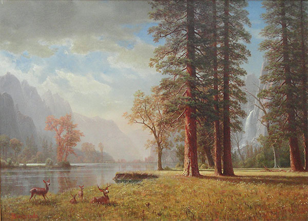 Hetch Hetchy Canyon - Albert Bierstadt